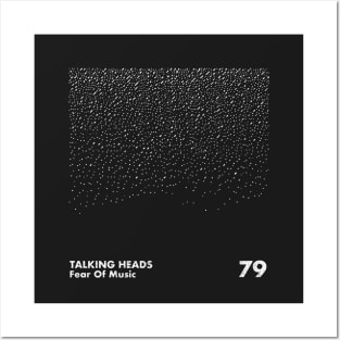 Talking Heads / Fear Of Music / Minimalist Graphic Artwork Design Posters and Art